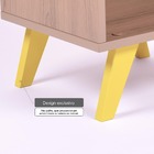 Rack Auxiliar 1 Nicho Elegance - 100% Mdf - Amadeirado E Laca