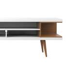 Rack Axel Branco E Natural 180 Cm