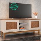 Rack Bancada 135 Cm Para Tv 40 Pol 011075 Off White Cedro Dca