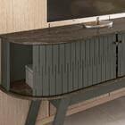 Rack Bancada 136 Cm Tv 55 Pol 5091 Mdt