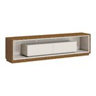 Rack Bancada 180cm Celine Off White/freijó G29 - Gran Belo