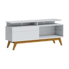 Rack Bancada 1 Gaveta Com Nicho 146cm Amy Branco Acetinado G2