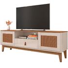 Rack Bancada 2 Portas 1 Gaveta 160 CM 011076 Off White Cedro