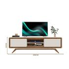 Rack Bancada 2 Portas Para Tv Até 70 Polegadas Channel Nature