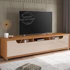 Rack Bancada 3 Gavetas 220 Cm Tv 65 Pol 011035 Dcasa