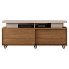 Rack Bancada Abu Dabi 150cm Tv 60 2 Portas Carvalho Europeu A