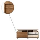 Rack Bancada Abu Dabi Com Espelho 150cm Tv 60 2 Portas Carval