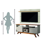 Rack Bancada Amsterdã Com Painel Para Tv Até 55 Polegadas 1,3