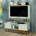 Rack Bancada Amsterdã Com Painel Para Tv Até 55 Polegadas 1,3