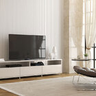 Rack Bancada Aspen 2.2 Off White – Móveisaqui