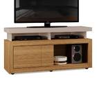 Rack Bancada Audi Com Rodízios Tv 55 1 Porta Amarula Carvalho