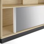 Rack Bancada Caiobá Com Painel Leme - Pr Móveis