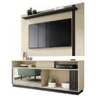 Rack Bancada Caiobá Com Painel Leme - Pr Móveis