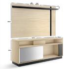 Rack Bancada Caiobá Com Painel Leme - Pr Móveis