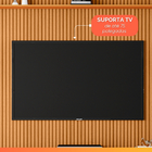 Rack Bancada Cairo Com Painel Para Tv Até 75 Polegadas 1,80m