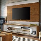 Rack Bancada Com Espelho 180cm Celine Off White/freijó G29 -