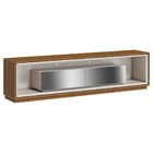 Rack Bancada Com Espelho 218cm Celine Off White/freijó G29 -