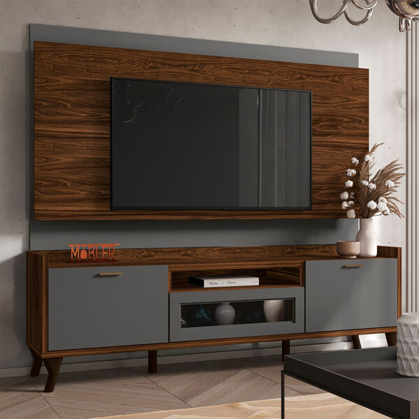 Rack Bancada Com Painel Arcade 1.8 Para Tv Até 60 Speciale Ho