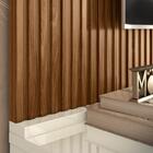 Rack Bancada Com Painel Arcade Ripado 2.1 Para Tv Até 75” - P