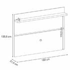 Rack Bancada Com Painel Boss 1.8 Para Tv De Até 70" - Pr Móve