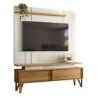 Rack Bancada Com Painel Kiev Para Tv Até 70” - Lukaliam Móveis