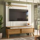 Rack Bancada Com Painel Kiev Para Tv Até 70” - Lukaliam Móveis
