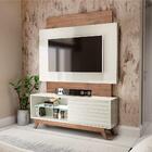 Rack Bancada Com Painel Para Tv Até 55 Pol. 140cm 1 Porta 100