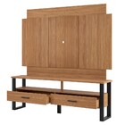 Rack Bancada Com Painel Para Tv Até 60'' Estilo Industrial F5