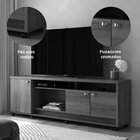 Rack Bancada Com Painel Para Tv De Até 70' Com Led Luari Jequ