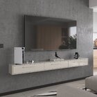 Rack Bancada Com Painel Para Tv De Até 75' Com Led Bel Jequit