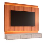 Rack Bancada Com Painel Para Tv De Até 75' Com Led Maka Jequi