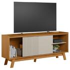 Rack Bancada De Tv 65 Polegadas Arum L06 Nature/off White - M