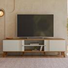 Rack Bancada Denver 180cm Para Tv Até 75” - Peternella Móveis