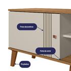 Rack Bancada Denver 180cm Para Tv Até 75” - Peternella Móveis