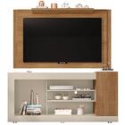 Rack Bancada E Painel Para Tv Até 55 Pol. Off White Buriti