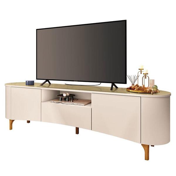 Rack Bancada Elara Off White Champanhe - Hb Móveis | Leroy Merlin