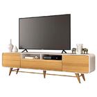 Rack Bancada Época Com Painel Ripado You 2.7 Com Mesa De Cent