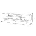 Rack Bancada Época Com Painel Ripado You 2.7 Com Mesa De Cent