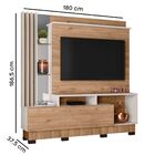 Rack Bancada Estante Painel Suspenso Tv 55? Savana Supremo