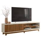 Rack Bancada Ester 210cm Tv 75'' Mel Off White Tana Decor