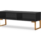 Rack Bancada Estilo Industrial Moderno Preto