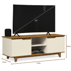 Rack Bancada Flow Off/freijó – Ej Móveis