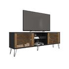 Rack Bancada Frizz 1.8 Para Tv Até 72 Polegadas Sala De Estar