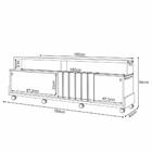 Rack Bancada Graci Para Tv Até 70” - Hb Móveis