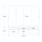 Rack Bancada Home Theater Para Tv Até 75 Polegadas 3 Portas 2