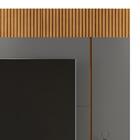 Rack Bancada Michigan Com Painel Malibu Para Tv Até 75” - Luk