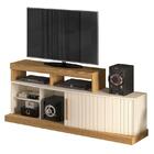 Rack Bancada Movi Porta Deslizante Para Tv De Até 47” - Pr Mó