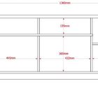 Rack Bancada Nevada Branco Com Madero Canela - Lukaliam Móveis