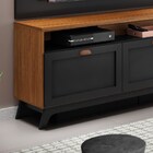 Rack Bancada Olinda Com Painel Para Tv Até 70 Pol. Leme Noce