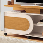 Rack Bancada Órbis Cinamomo Off White - Hb Móveis